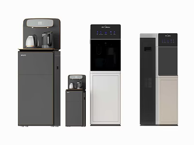 Electrical Water Dispensers For Home Daily Use With Various Styles And Colors 3d model