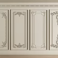 Elegant Plaster Moulding Wall Panels with Various Intricate Carving Designs and Decorative Patterns