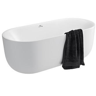 modern bathtub jacuzzi 3d model