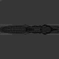 Black And Red Modern Weapon With Metal Body Ergonomic Grip And Tactical Design