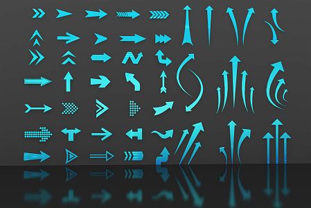 Modern technology lines 3d model