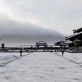 Chinese Architecture Snow Architecture of Han Dynasty 3d model
