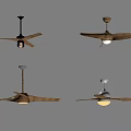 Modern Ceiling Fans With Lights In Various Designs And Color Options