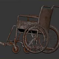 Modern And Vintage Wheelchairs Featuring Metal Frames And Wooden Seats