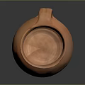 Handcrafted Terracotta Clay Pot With Smooth Curved Shape And Natural Texture
