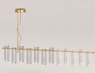 Crystal lamp 3d model