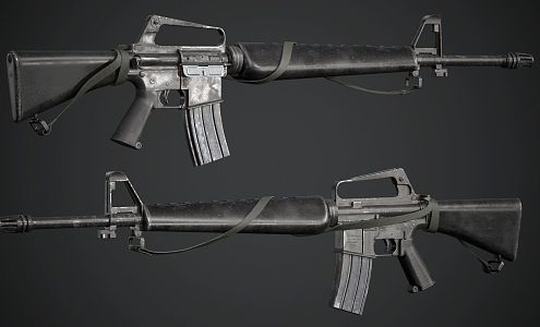 Modern Rifle 3d model