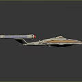 Futuristic Cosmic Spaceship Design For Interstellar Exploration And Space Travel