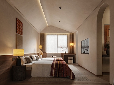 Hotel Rooms 3d model