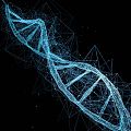 DNA Double Helix DNA Structure DNA Strand Science Fiction Effect Future Technology 3d model