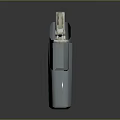 Portable Metallic Lighter With Open Lid Design And Decorative Wheel For Daily Use