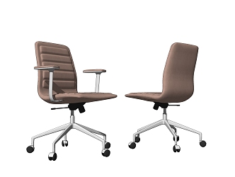 Modern Office Chair Staff Office Chair Swivel Chair Combination 3d model