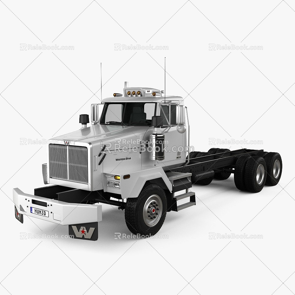 Truck head 3d model