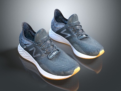 Modern sneaker Travel Shoes Mountaineering Shoes 3d model