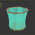 Natural Wicker Storage Basket Practical Household Organizing Item For Daily Use