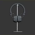 High Performance Over Ear Computer Headphones With Wireless Connectivity And Display Stand