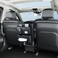 Car Back Seat Hanging Storage Organizer With Cup Holder Tray And Practical Design