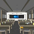 Art classroom 3d model