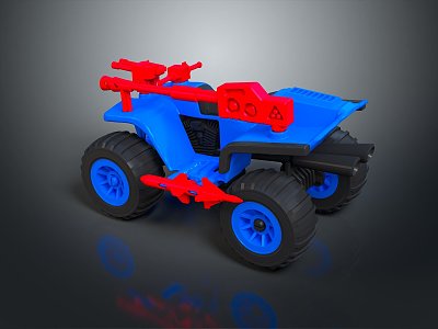 Modern Toy Car Children's Car Toy Truck Children's Toy Car Vehicle 3d model