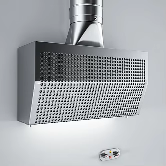 Modern Kitchenware Alpes Inox Alpes Range Hood 3d model