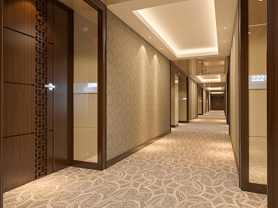 Hotel Corridor Hotel Away Restaurant Corridor Hall Away Catering Away Club Corridor Office Away model