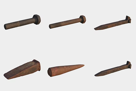 Hardware Tools Screw Chisel 3d model