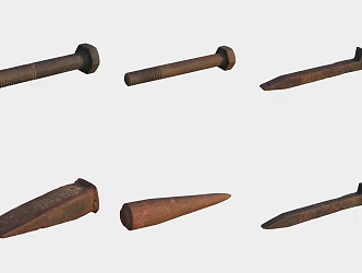 Hardware Tools Screw Chisel 3d model
