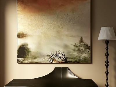 Zhao Wuji Decorative Painting Abstract Painting Oil Painting model