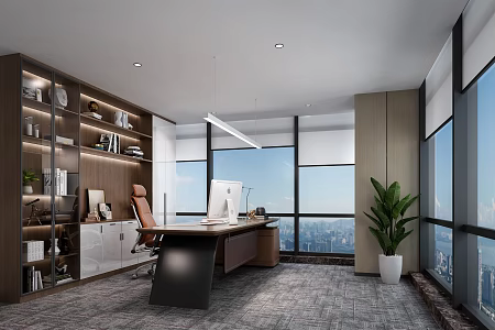 Hyundai Office Chairman's Office General Manager's Office Director's Office 3d model