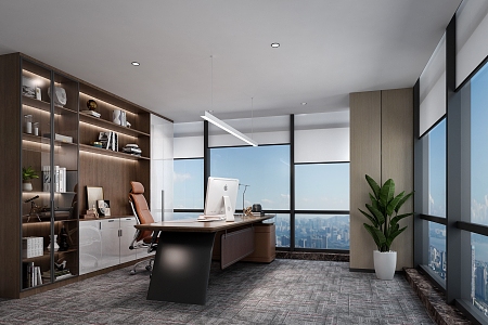 Hyundai Office Chairman's Office General Manager's Office Director's Office 3d model