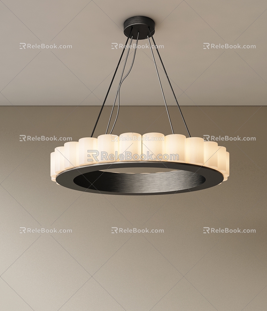 Light Luxury Chandelier Multi-head Chandelier Round Chandelier Dining Room Chandelier Living Room Chandelier model