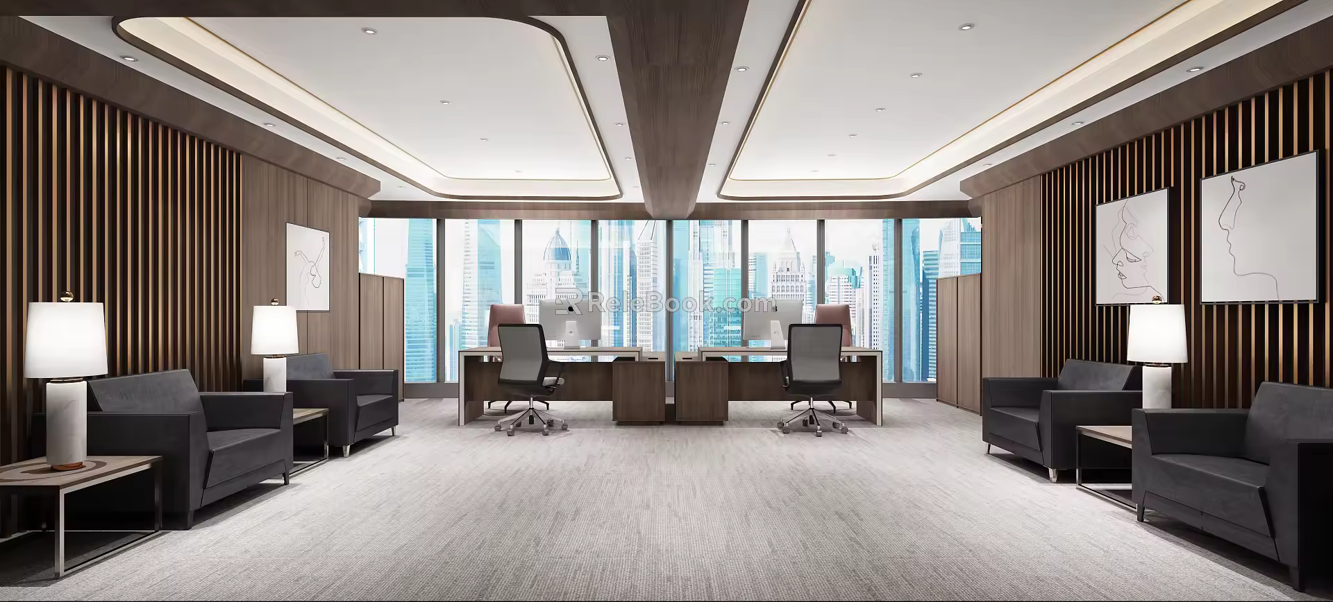 Reception Room 3d model