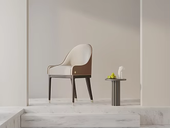 Modern Dining Chair 3d model