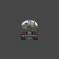 Silver Stainless Steel Tanker Truck Transport Vehicle With Large Capacity And Multiple Wheels