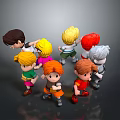 Characters Game Characters Game Characters Realistic Characters Cartoon Characters CG Characters PBR Characters 3d model