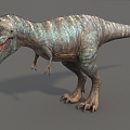 Dinosaur Tyrannosaurus rex Reptiles Ancient creatures carnivorous dinosaur Jurassic low face number low model simple model game film and television level super realistic 3d model