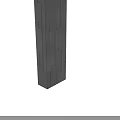 Gray Rectangular Weapon With Geometric Structured Tactical Military Component Design