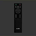 KOIDE Gray Remote Control With Multiple Buttons Power Keys And User Friendly Design 3d model