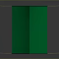 Green Canvas Camping Tent For Outdoor Activities With Rope Fasteners