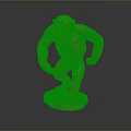 Monkey Cartoon Monkey Anime Monkey Stylized Monkey Fantasy Style Monkey Toy 3d model