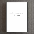 Elegant Wall Art Design with Drink Script and More Champagne Text