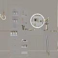 Simple Dressing Table 3d model