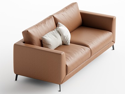 Double sofa 3d model