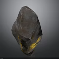 Natural Irregular Stone With Brown Gray And Yellow Veins For Decoration