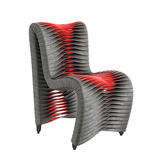 Modern Single Chair Personalized Single Chair 3d model