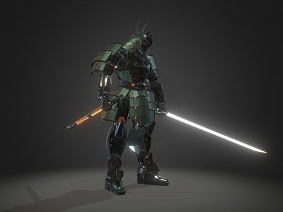 Samurai robot model