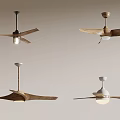 Modern Ceiling Fans With Lights In Various Designs And Color Options