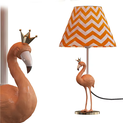Modern Table Lamp Flamingo Table Lamp 3d model