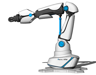 Industrial LOFT Manipulator Robot Mechanical Arm 3d model