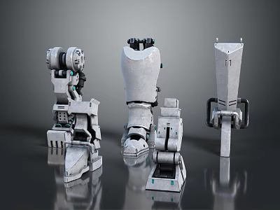 Modern Mechanical Household Items With Innovative Design And Functional Features 3d model